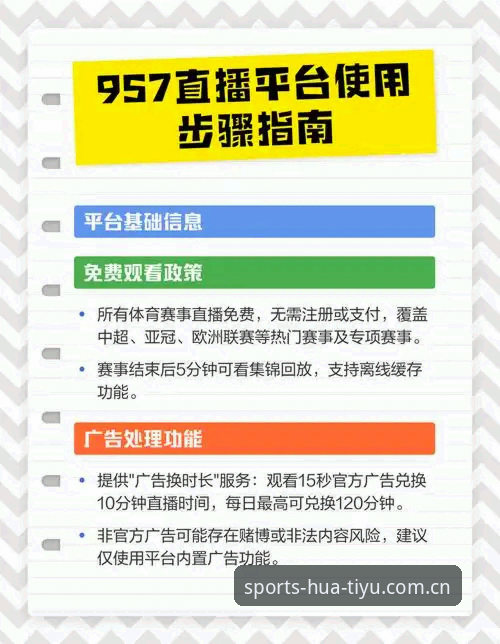 华体育直播免费对比 华体育平台使用教程:免费直播对比分析指南